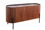 B-Sideboard GATSBY 150cm Mangoholz dunkelbraun