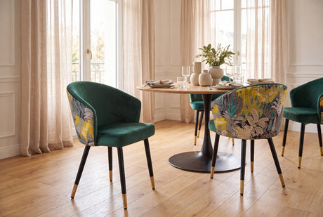 Chair MAISON CLASSIQUE velvet green