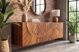 Sideboard SCORPION 180cm 3D hanging mango wood brown