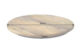 Drehplatte SERVANT 60cm 360° Mangoholz