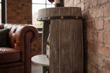 Wine shelf half BODEGA 80cm massive fir wood