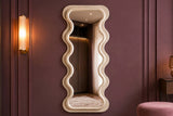 Wall mirror CURVY 160cm greige