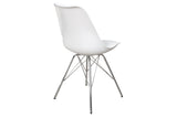 Chair SCANDINAVIA MASTERPIECE retro style white