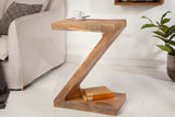 Beistelltisch Z 60cm Mangoholz natur