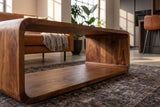 Couchtisch TV-Board CUBUS 100cm Sheesham Holz