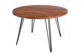 Dining table SCORPION 120cm round acacia natural