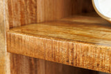 Shelf IRON CRAFT 160x156cm mango natural