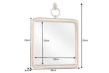 Mirror PORTRAIT 28cm gold