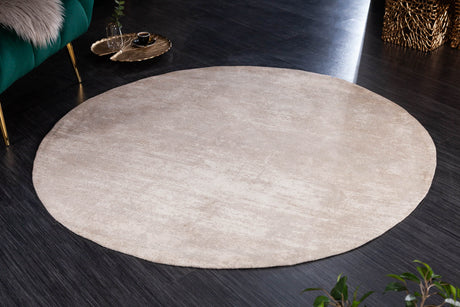 Carpet MODERN ART 150cm round beige