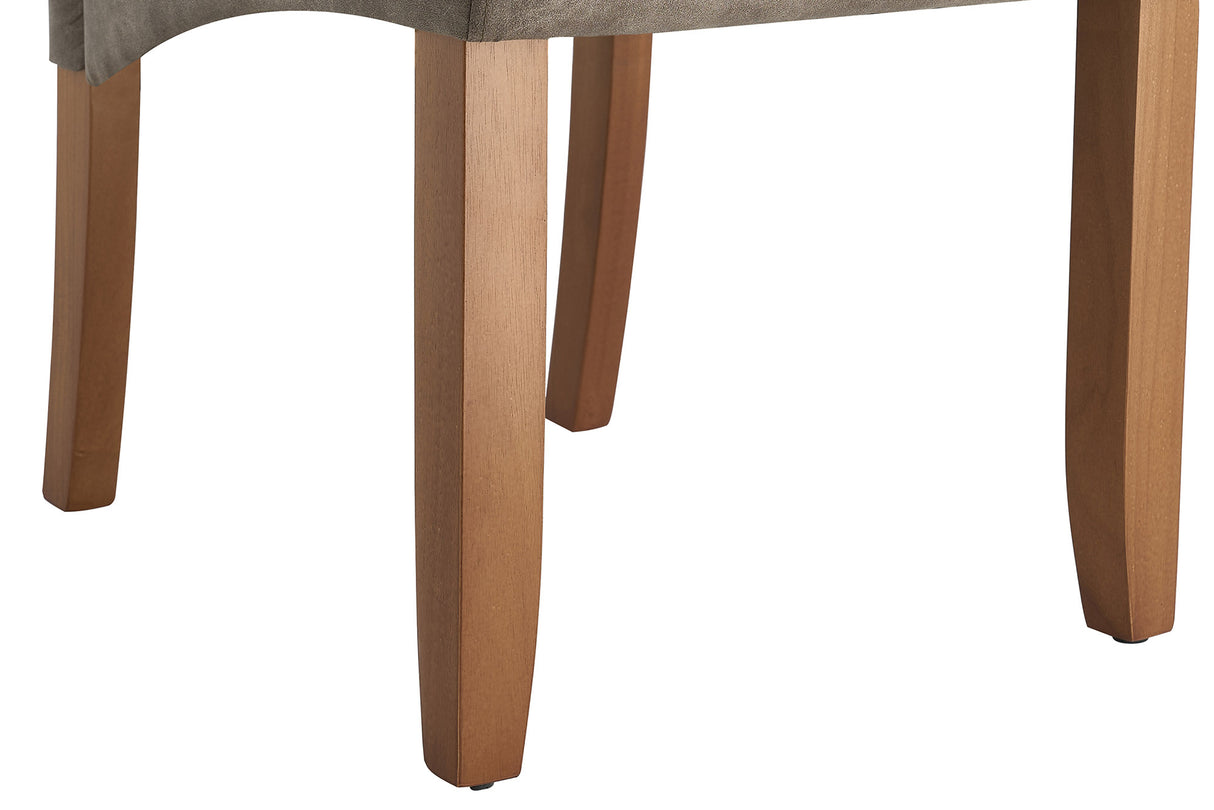 Chair CASA w/ neck roll microfibre taupe