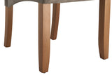 Chair CASA w/ neck roll microfibre taupe