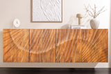 Sideboard SCORPION 180cm 3D hängend Mangoholz braun