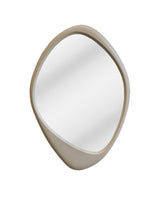 Wall mirror ORGANIC 90cm greige