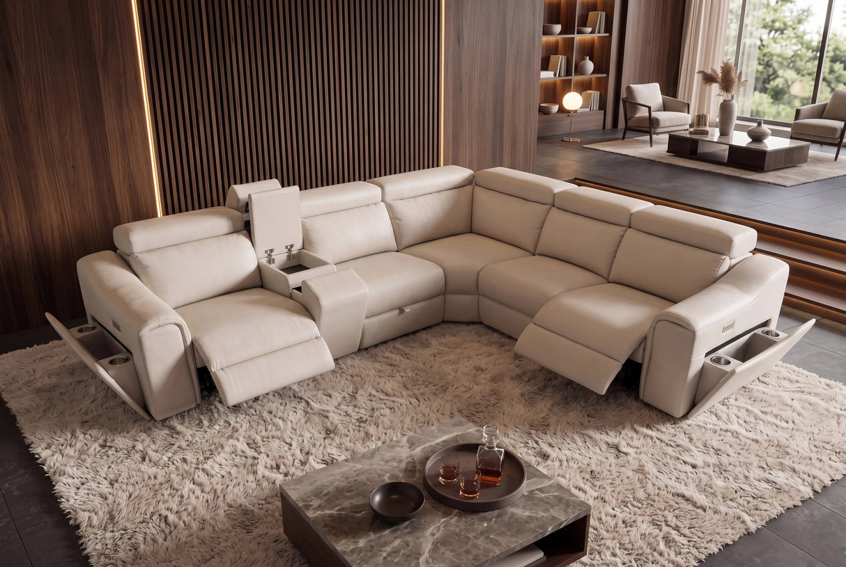 Ecksofa PRIME multifunktional beige