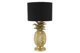 Table lamp PINEAPPLE 50cm w/ shade gold black