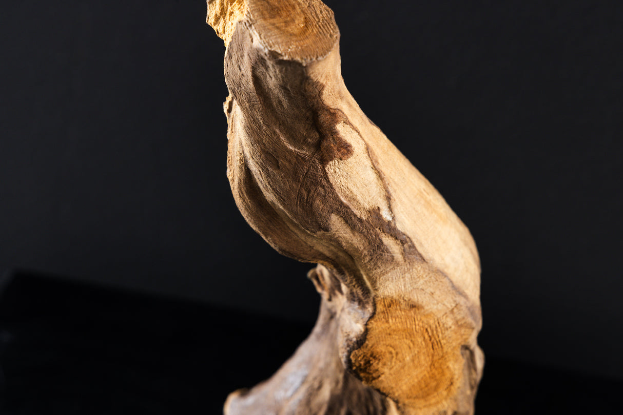 Ornament FLAMME 30-40cm Teakholz