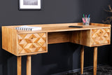 Desk ALPINE 130cm acacia honey finish