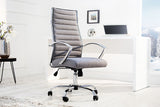 Office chair BIG DEAL 107-117cm textured fabric grey