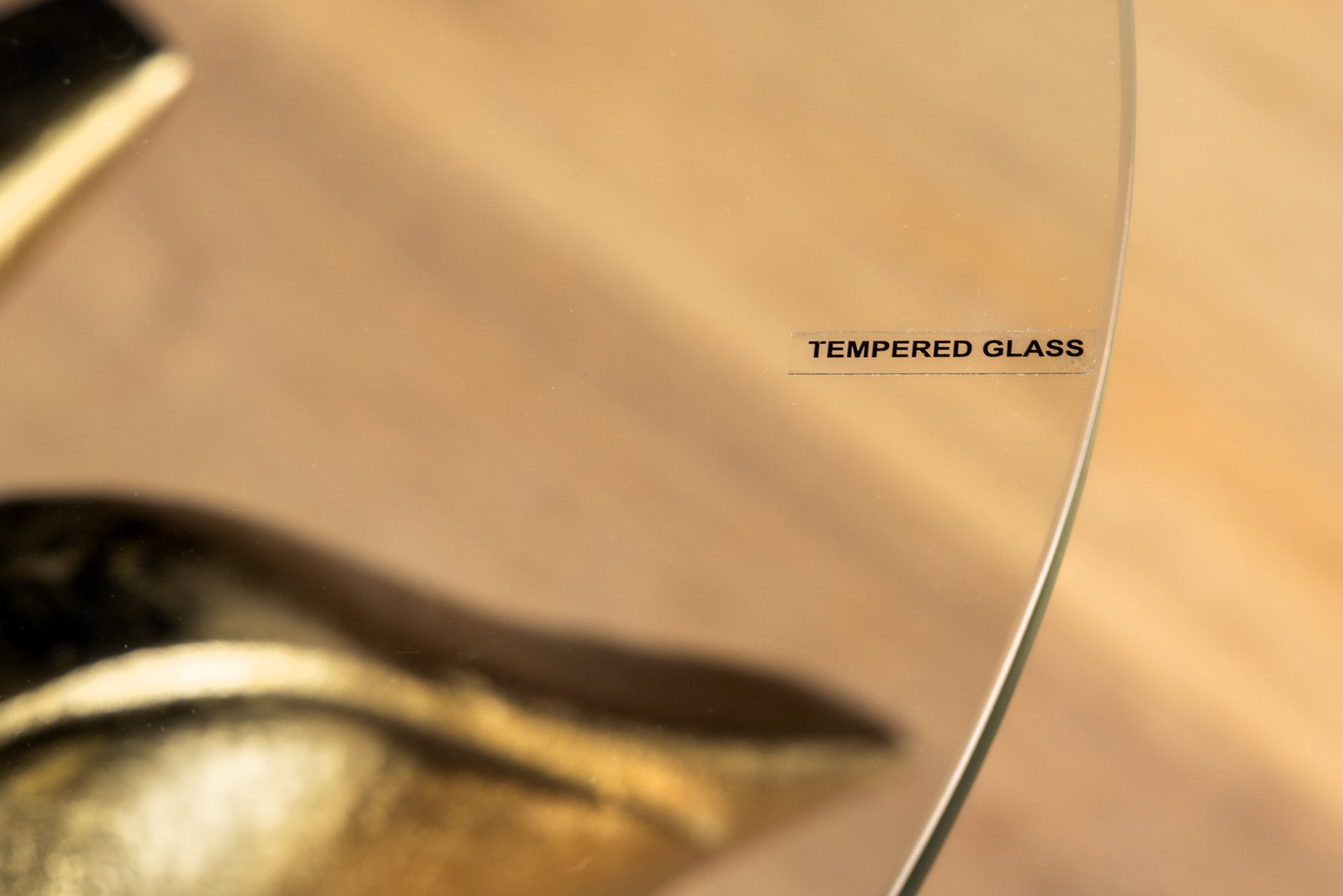 Masă laterală WILDLIFE CRANE 55cm aurie [11]