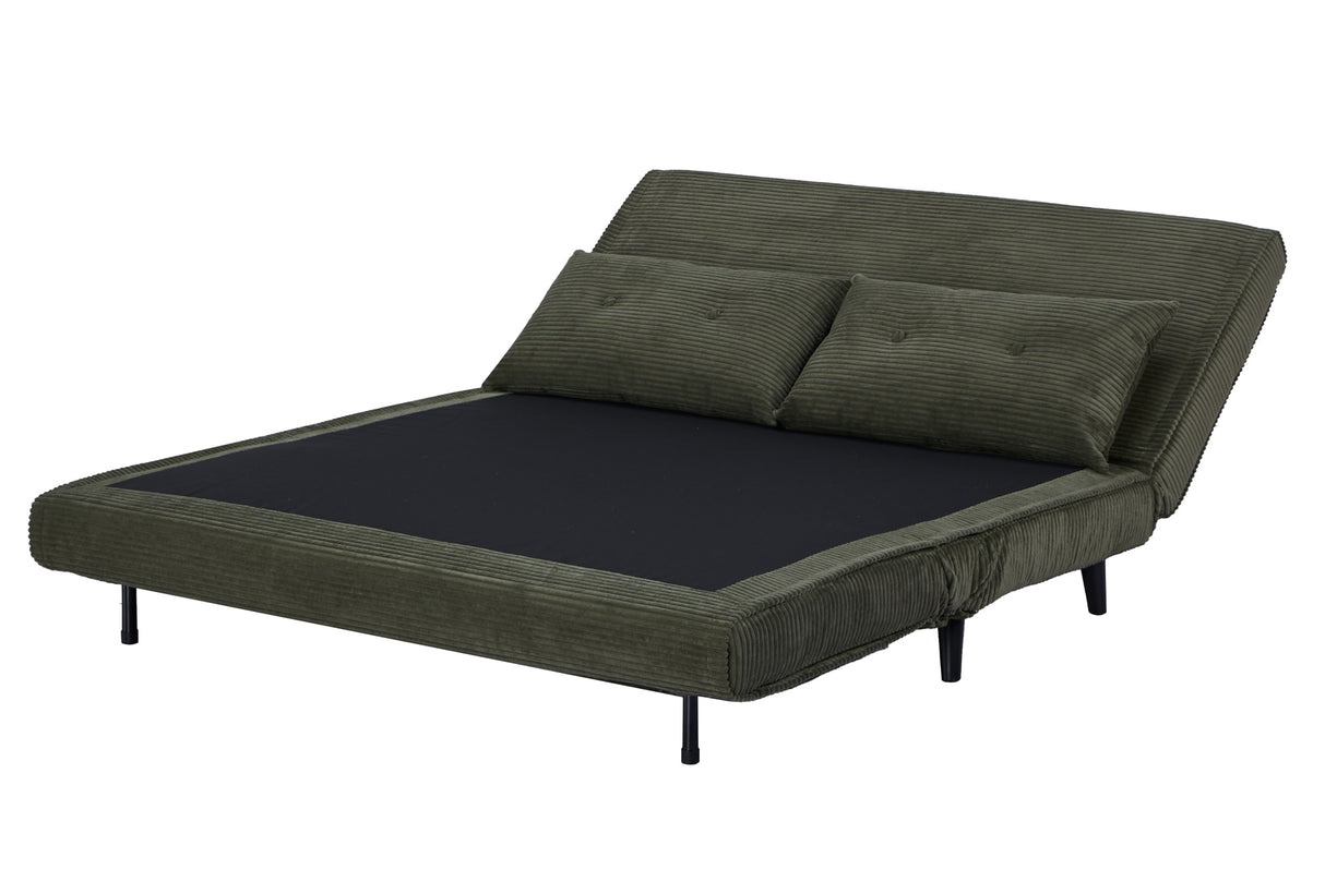 Schlafsessel SMART MULTIFUNCTION 140cm Cord grün