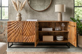 Sideboard SCORPION 180cm 3D mangobraun