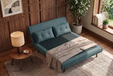 Sleeping chair SMART MULTIFUNCTION 140cm velvet petrol
