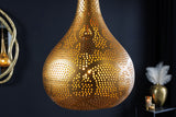 Pendant lamp ORIENT LIVING 50cm iron w/ gold decor