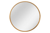 Wandspiegel PORTRAIT 80cm gold Eisen handgefertigt
