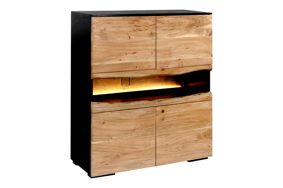 Highboard GRAND ACACIA 120cm – přírodní