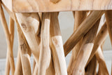 Side table DRIFTWOOD 60cm teak wood natural