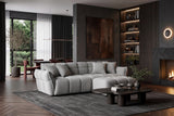 Sofa CLOUD 260cm 3-seater XXL bouclé grey