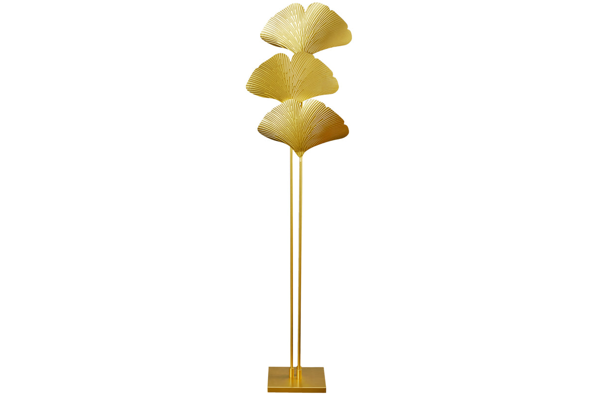 Stehleuchte GINKGO 160cm gold