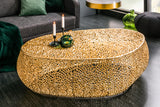 Couchtisch ABSTRACT LEAF 120cm gold