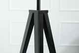 Floor lamp TRIPOD 142cm black retro