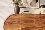 Sideboard ORGANIKO 180cm oval sheesham wood brown