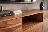 TV-Board ORGANIKO 160cm oval Palisander braun