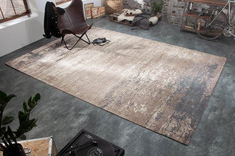 Teppich MODERN ART 350x240cm grau beige