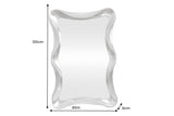 Wall mirror ALICE 120cm silver