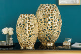 Decoration vase ABSTRACT LEAF 40cm gold