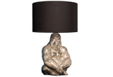 Lampe GORILLA 60cm silber ohne Lampenschirm