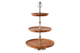 Etagere PURE NATURE 60cm 3 trays acacia wood