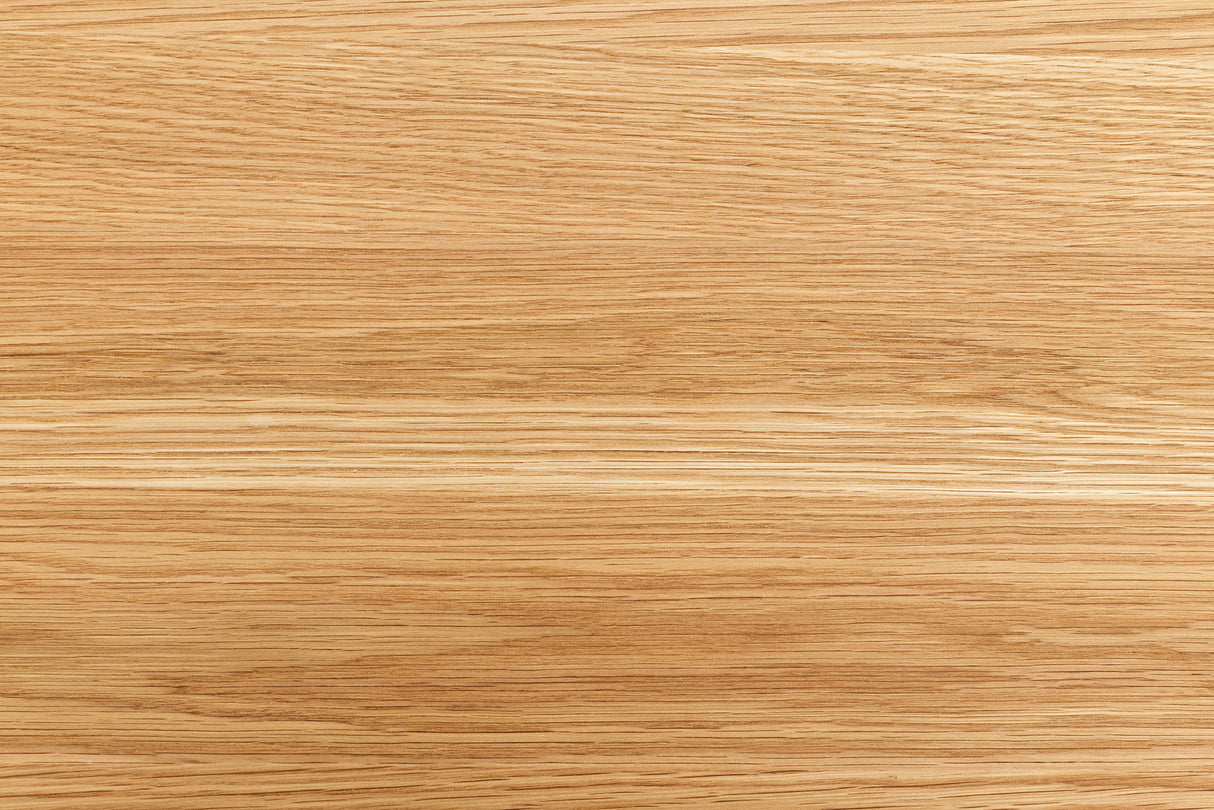 Coffee table ATELIER 120cm natural oak wood look w/ black legs