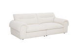 Sofa SIXTH SENSE 245cm 4-seater bouclé beige