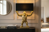 Table lamp KING APE 65cm black golden