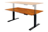 Desk MAMMUT 140cm table top sheesham wood w/o legs