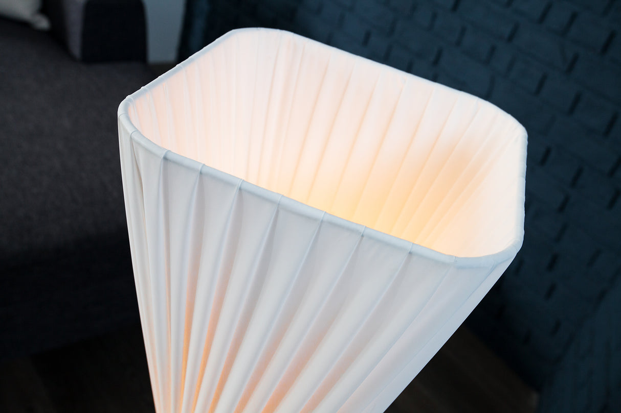 Lampadaire PARIS 120 cm en forme d'hélice blanc