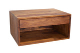 Bedside table LAGOS 50cm hanging sheesham wood