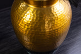 Vase ORIENT M 50cm gold w/ patina in hammer stroke design