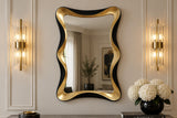 Wandspiegel ALICE 120 cm schwarz gold