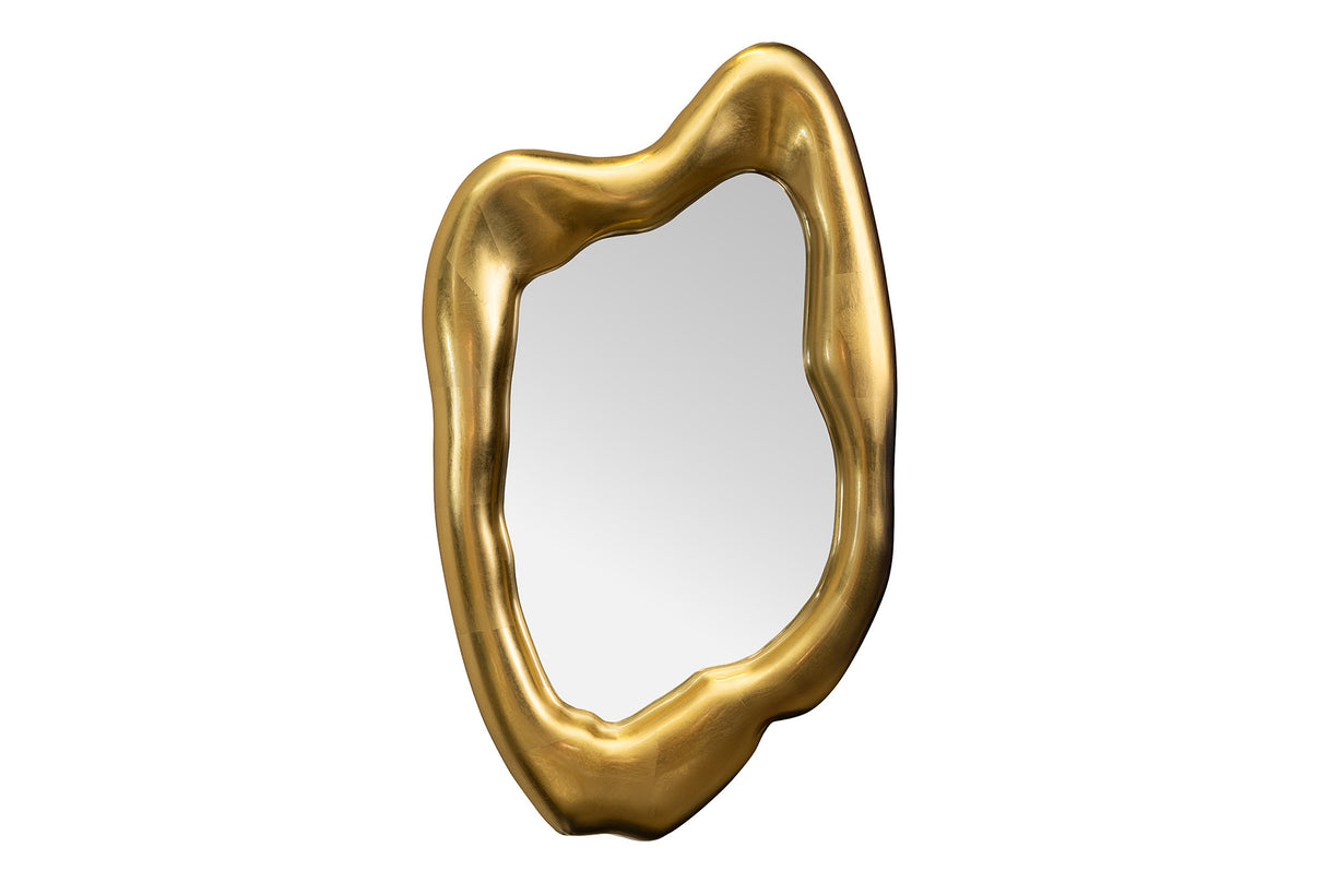 Wall mirror AURA 90cm gold